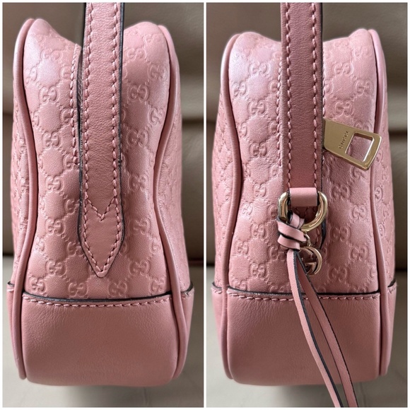 Authentic Gucci Bree Guccissima Leather Crossbody Camera Bag - Picture 4 of 14